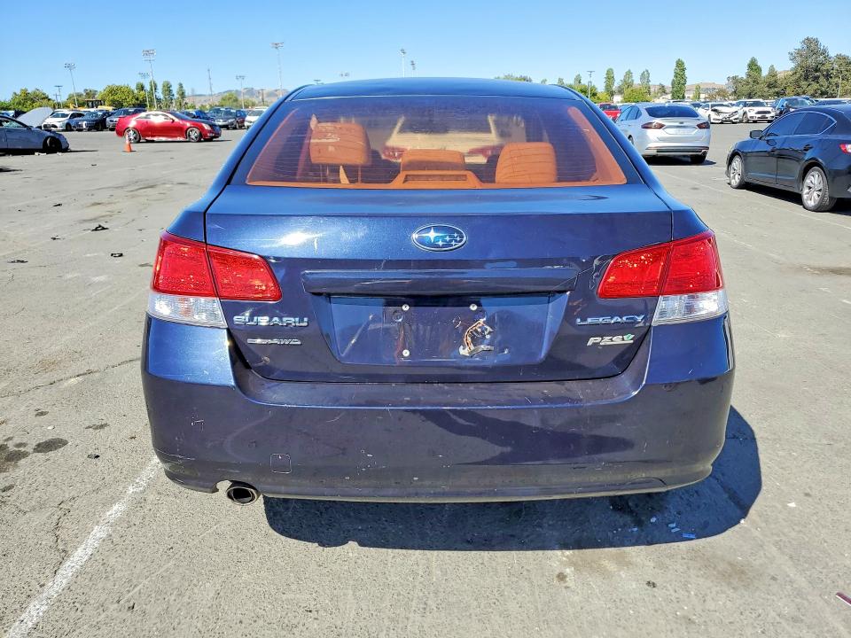 2012 Subaru LEGACY VIN 4S3BMBB63C3034897 COPART salvage auction — SIDE, Ca - Salvage Certificate, sold $1,100 on 2026-07-24 (photo 6)