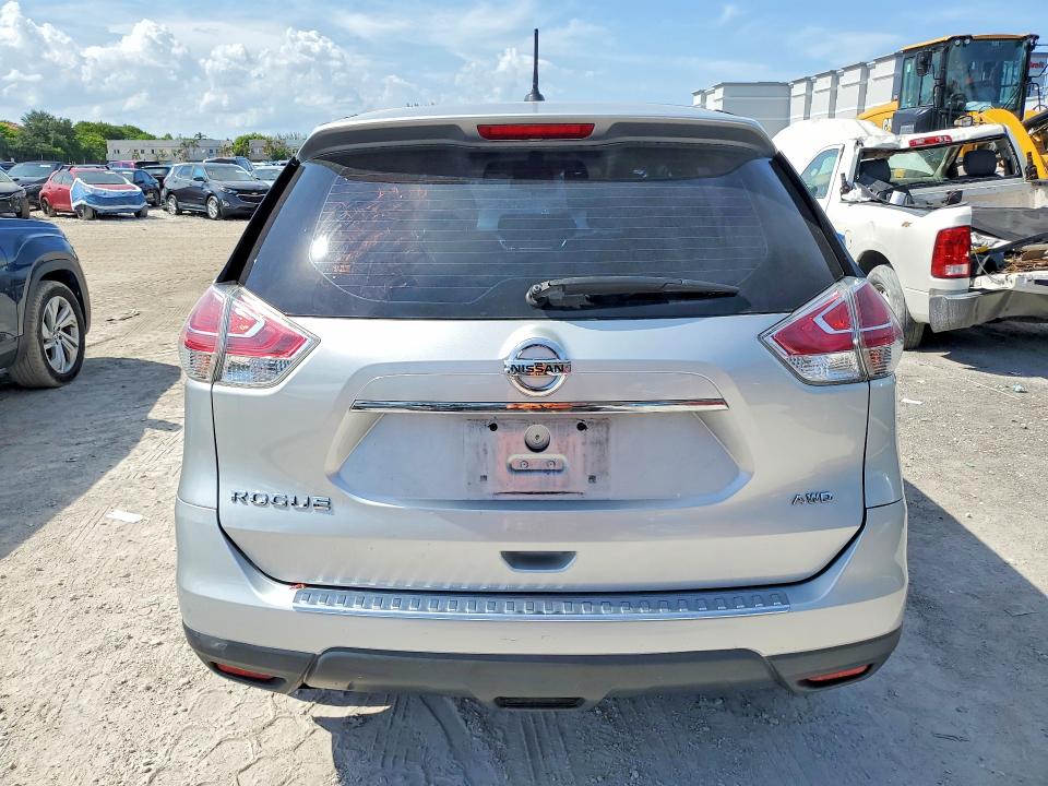 2016 Nissan Rogue VIN JN8AT2MV8GW139981 COPART salvage auction — FRONT END, Fl - Cert Of Title Slvg Rebuildable, sold $1,050 on 2026-07-10 (photo 6)