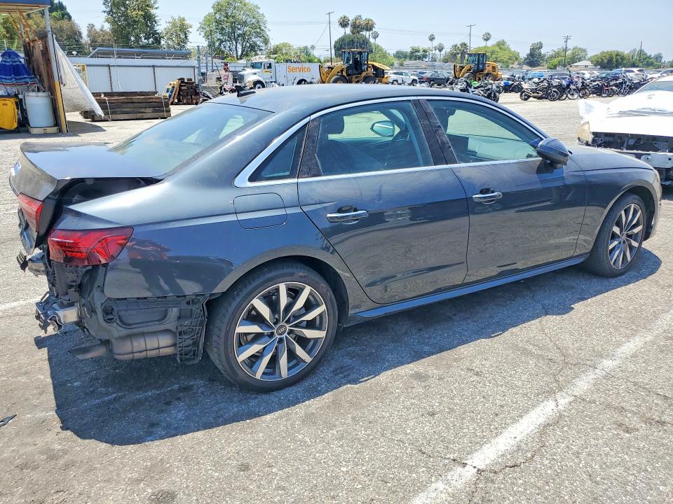 2021 Audi VIN WAUABAF44MA086697 COPART salvage auction — REAR END, CA - SALVAGE CERTIFICATE, sold $6,300 on 2026-07-24 (photo 3)