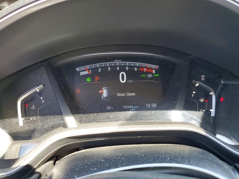 2018 Honda Cr-v VIN 2HKRW2H57JH675544 COPART salvage auction — REAR END, Nj - Cert Of Title-Salvage, sold $8,100 on 2026-07-31 (photo 9)