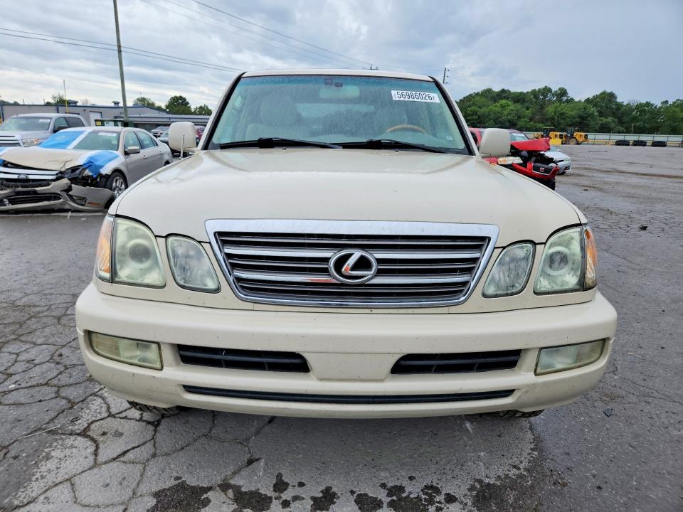 2004 Lexus Lx 470 VIN JTJHT00W643537908 COPART salvage auction — REAR END, Tn - Salvage Certificate, sold $3,000 on 2026-07-13 (photo 5)
