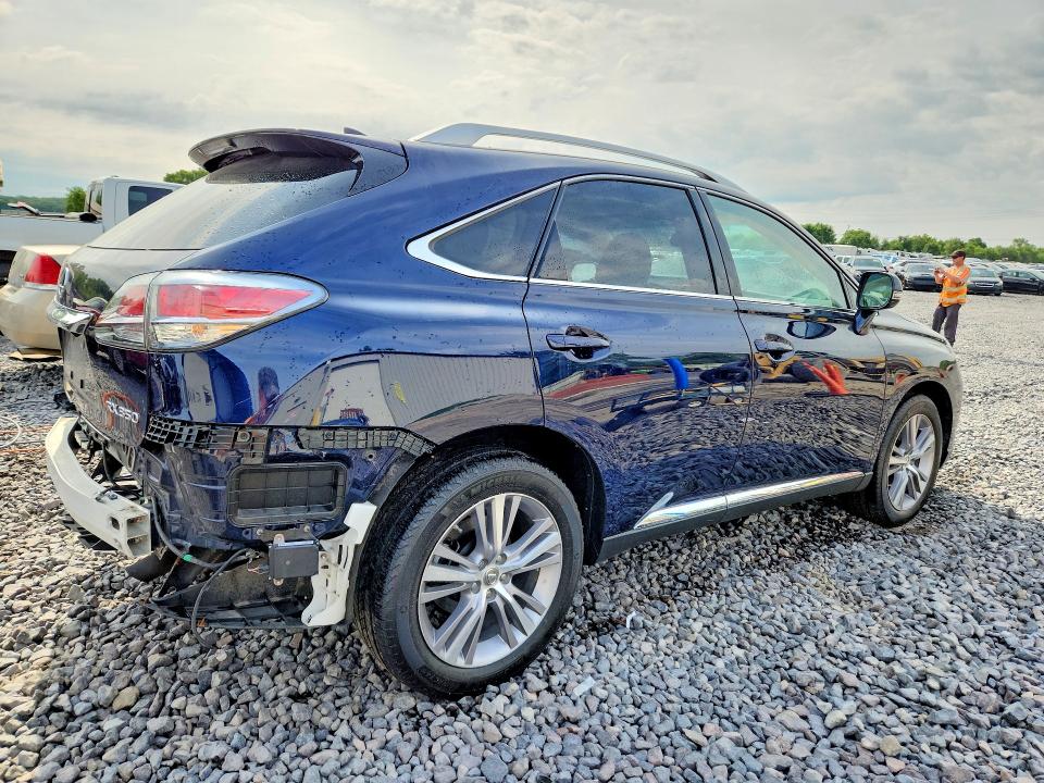 2015 Lexus Rx VIN 2T2BK1BA9FC296211 COPART salvage auction — REAR END, IL - SALVAGE CERTIFICATE, sold $8,000 on 2026-07-20 (photo 3)