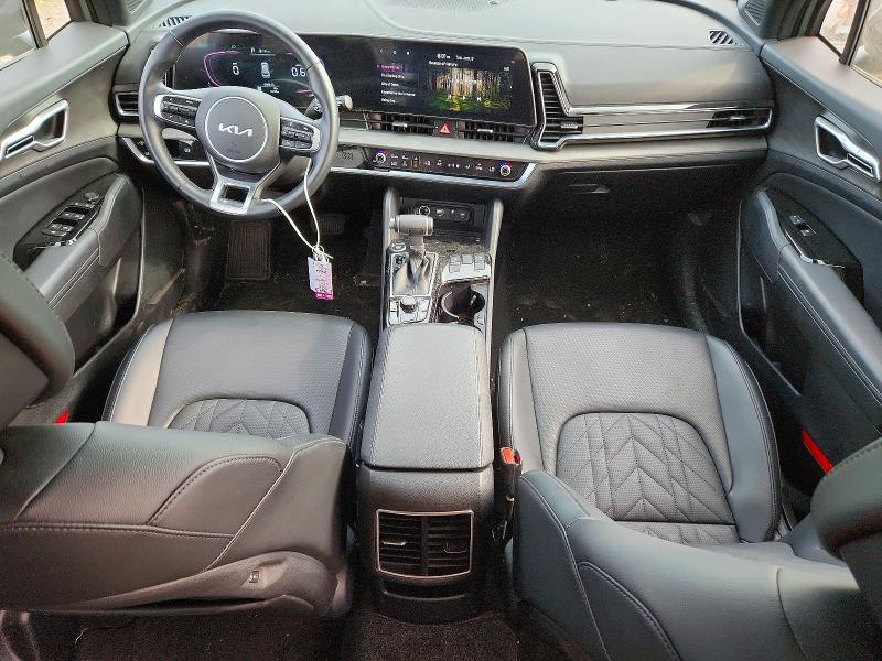 2025 Kia Sportage VIN 5XYK6CDFXSG234666 COPART salvage auction — HAIL, Oh - Cert Of Title-Salvage, sold $13,000 on 2026-07-20 (photo 8)