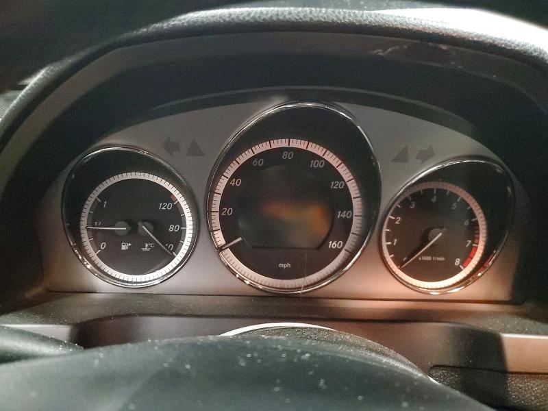 2010 Mercedes-benz C-klasse VIN WDDGF8BB1AF460749 COPART salvage auction — FRONT END, MI - CERT OF TITLE-SALVAGE VEHICLE, sold $425 on 2026-07-17 (photo 9)