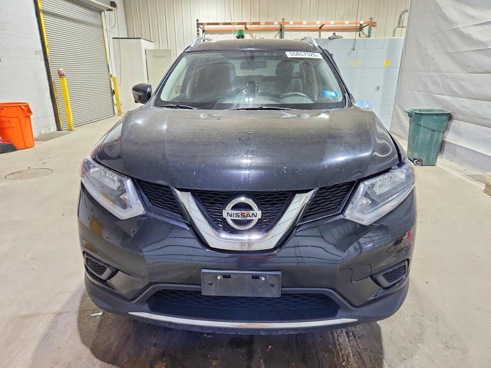 2016 Nissan Rogue VIN JN8AT2MV8GW152293 COPART salvage auction — SIDE, Nh - Cert Of Title-Salvage, sold $100 on 2026-07-28 (photo 5)