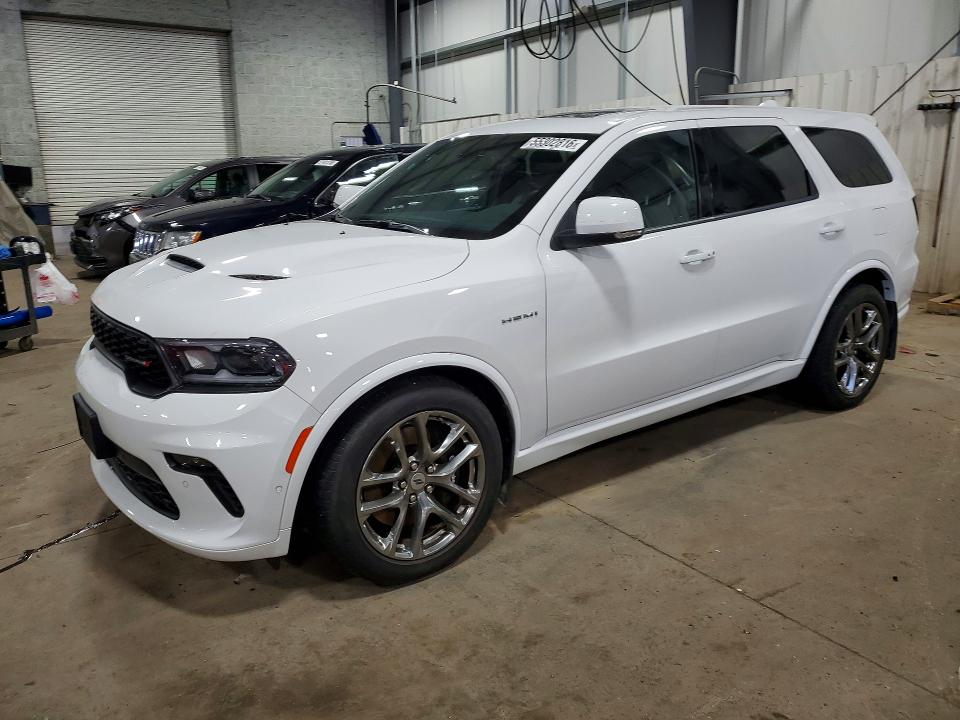 2022 Dodge Durango VIN 1C4SDJCT4NC106823 COPART salvage auction — REAR END, Mn - Cert Of Title-Salvage, sold $9,500 on 2026-07-28 (photo 1)