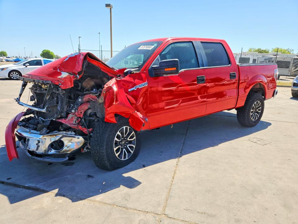 2013 Ford F-150 VIN 1FTFW1CF1DFB98962 COPART salvage auction — FRONT END, Ca - Dis/Dlr/Exp Only Clean Title, sold $650 on 2026-07-20 (photo 1)