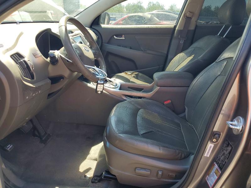 2014 Kia VIN KNDPC3ACXE7585233 COPART salvage auction — FRONT END, Ca - Salvage Certificate, sold $1,750 on 2026-07-13 (photo 7)