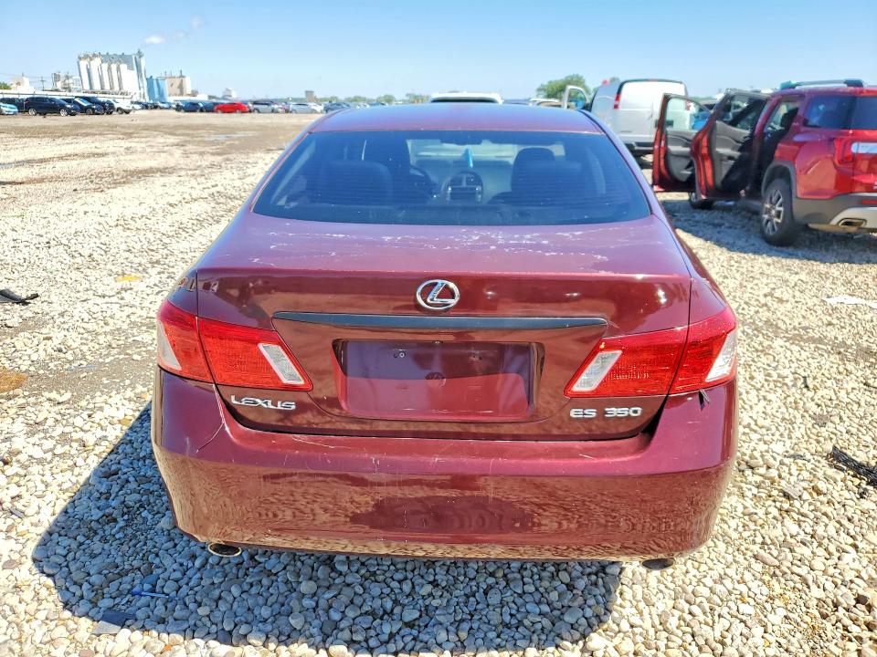 2007 Lexus Es 350 VIN JTHBJ46G472042699 COPART salvage auction — MINOR DENT/SCRATCHES, Ok - Certificate Of Title, sold $975 on 2026-07-08 (photo 6)