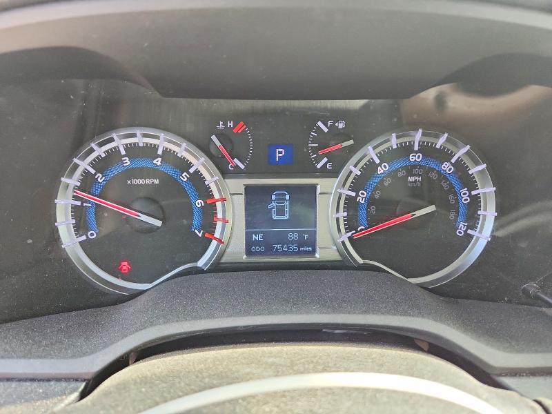 2016 Toyota 4runner VIN JTEZU5JR6G5114972 COPART salvage auction — SIDE, Tx - Salvage Vehicle Title, sold $13,700 on 2026-07-14 (photo 8)