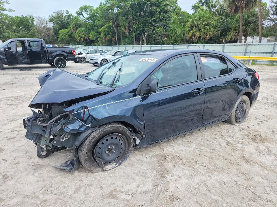 2018 Toyota Corolla VIN 5YFBURHE5JP845791 COPART salvage auction — FRONT END, Fl - Cert Of Title Slvg Rebuildable, sold $1,300 on 2026-07-15 (photo 1)