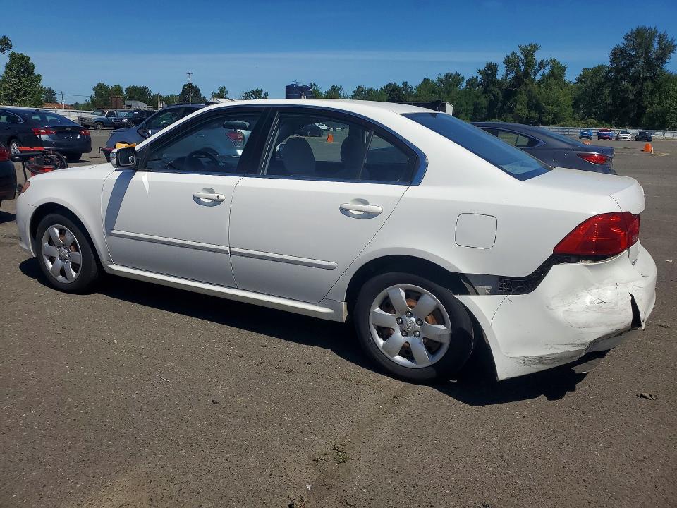 2009 Kia Optima VIN KNAGE228895292766 COPART salvage auction — REAR END, Or - Salvage Title Certificate, sold $1,800 on 2026-07-20 (photo 2)