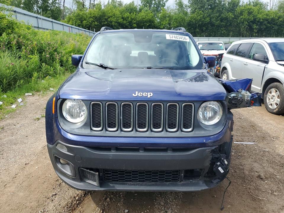 2017 Jeep VIN ZACCJBBB8HPE44690 COPART salvage auction — FRONT END, Mi - Certificate Of Title, sold $800 on 2026-07-15 (photo 5)