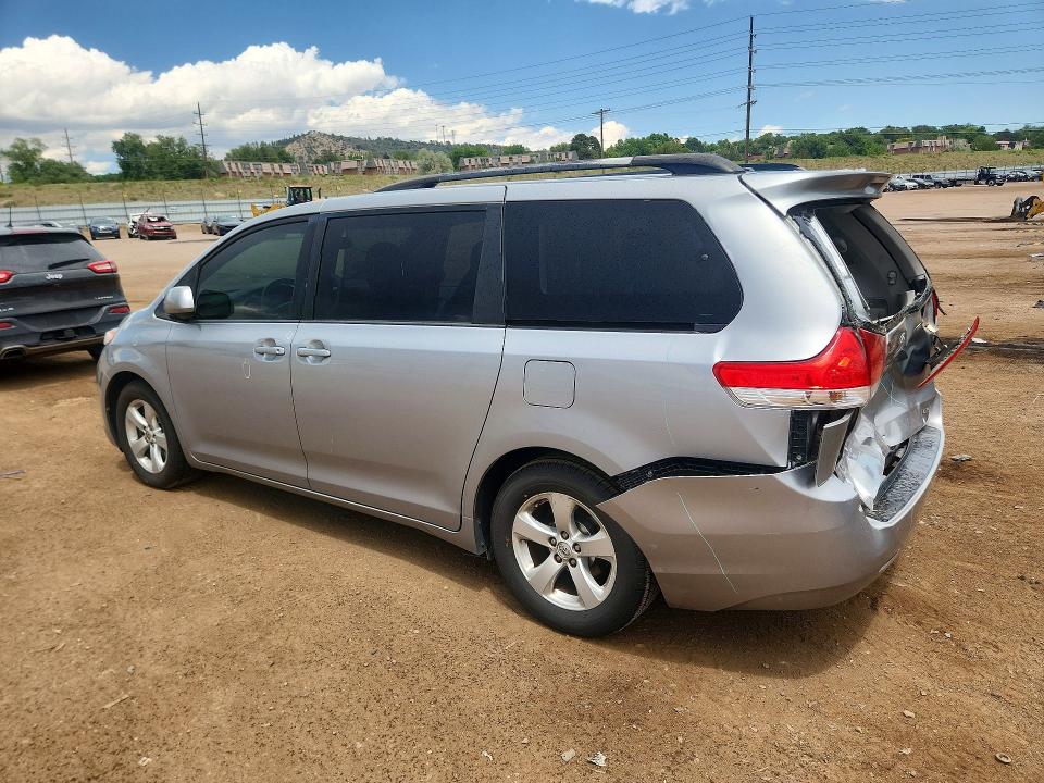2014 Toyota VIN 5TDKK3DC1ES448017 COPART salvage auction — REAR END, Co - Salvage Title, sold $1,350 on 2026-07-15 (photo 2)