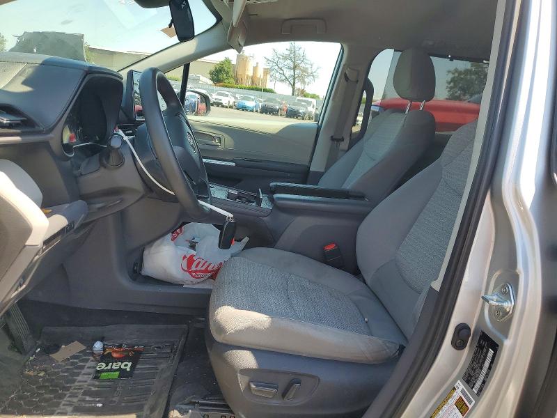 2022 Toyota VIN 5TDKRKEC6NS100704 COPART salvage auction — FRONT END, Ca - Salvage Certificate, sold $14,900 on 2026-07-23 (photo 7)