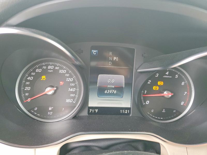 2018 Mercedes-benz Glc class VIN WDC0G4JB9JV098379 COPART salvage auction — REAR END, Ca - Salvage Certificate, sold $7,500 on 2026-07-07 (photo 9)