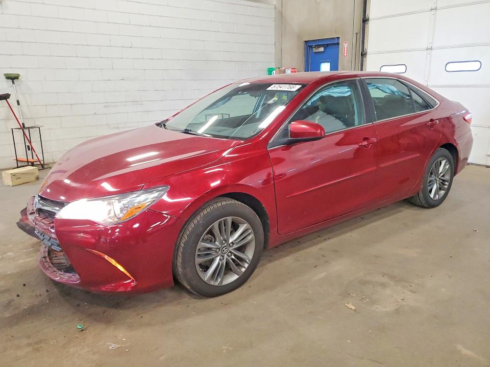 2017 Toyota Camry VIN 4T1BF1FK9HU811074 COPART salvage auction — FRONT END, Mn - Cert Of Title-Salvage, sold $2,700 on 2026-07-02 (photo 1)