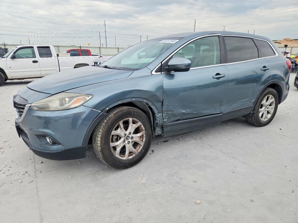 2013 Mazda Cx-9 VIN JM3TB2CA5D0415514 COPART salvage auction — SIDE, Tx - Salvage Vehicle Title, sold $1,900 on 2026-07-28 (photo 1)
