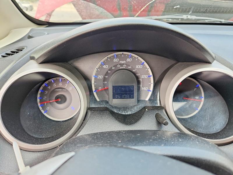 2012 Honda VIN JHMGE8H37CC038923 COPART salvage auction — FRONT END, Ca - Salvage Certificate, sold $425 on 2026-07-31 (photo 9)