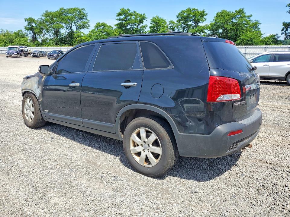 2013 Kia Sorento VIN 5XYKTCA6XDG411457 COPART salvage auction — BURN, PA - CERTIFICATE OF SALVAGE, sold $400 on 2026-07-15 (photo 2)