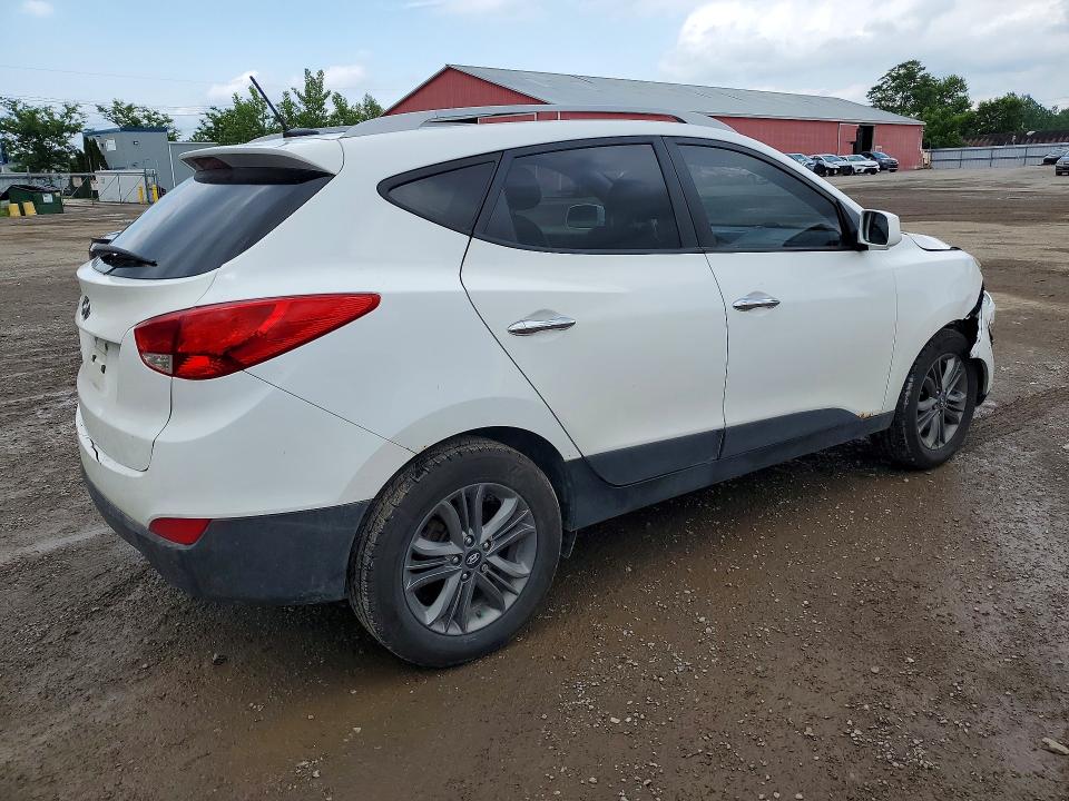 2014 Hyundai VIN KM8JU3AG3EU791190 COPART salvage auction — FRONT END, On - Permit Salvage, sold $600 on 2026-07-16 (photo 3)