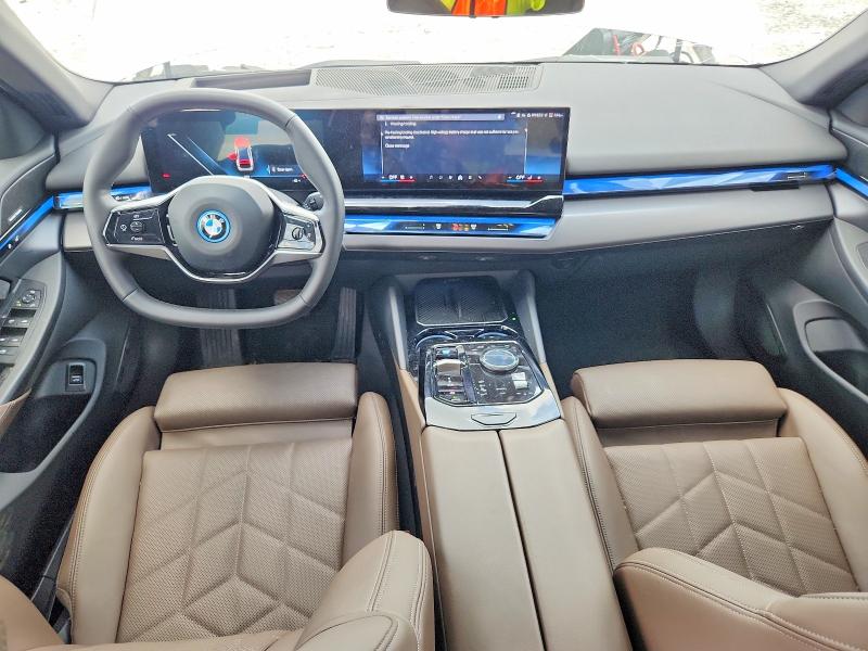2025 BMW I5 VIN WBY13HG01SCT74519 COPART salvage auction — FRONT END, Nj - Certificate Of Title (P), sold $18,800 on 2026-07-27 (photo 8)