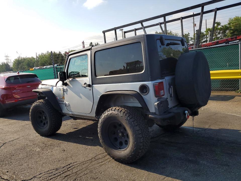 2011 Jeep Wrangler / VIN 1J4AA2D1XBL548163 COPART salvage auction — FRONT END, Co - Certificate Of Title, sold $3,500 on 2026-07-02 (photo 2)