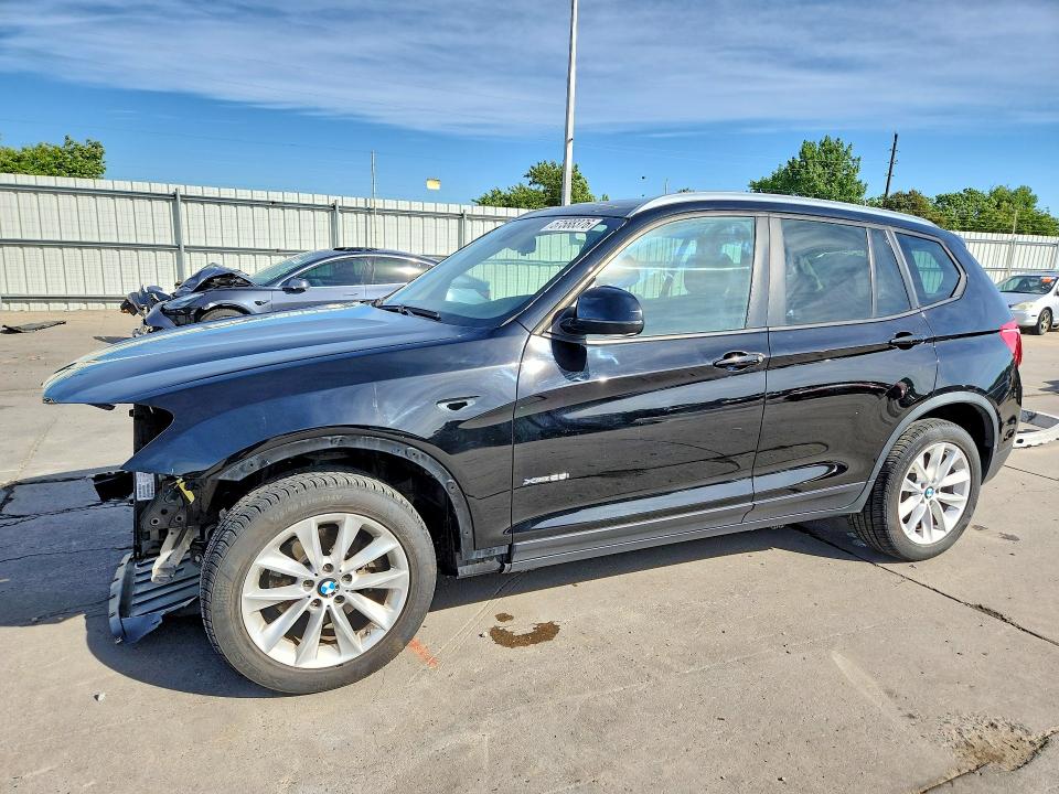 2017 BMW VIN 5UXWX9C36H0T19414 COPART salvage auction — FRONT END, Co - Public - Salvage Title, sold $300 on 2026-07-29 (photo 1)