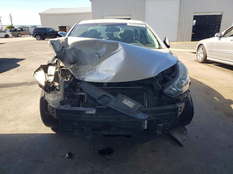 2015 Hyundai Elantra VIN 5NPDH4AE7FH646384 COPART salvage auction — FRONT END, Ca - Salvage Certificate, sold $950 on 2026-07-02 (photo 5)