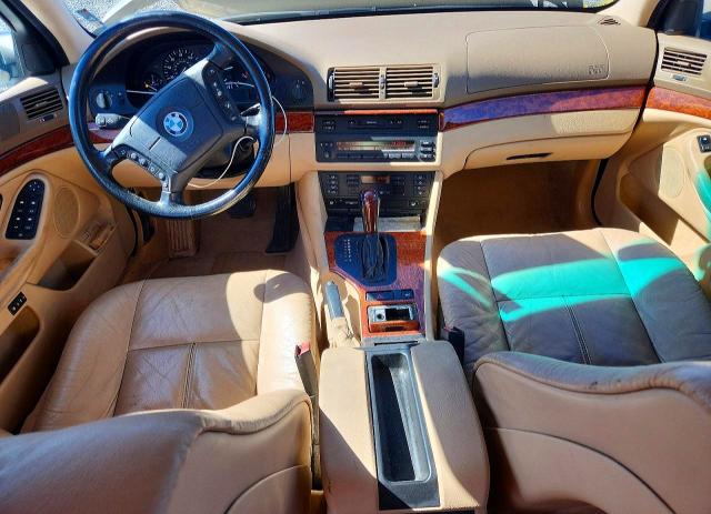 1998 BMW 5 series VIN WBADD6323WGT92183 COPART salvage auction — FRONT END, Il - Salvage Certificate, sold $450 on 2026-08-03 (photo 8)