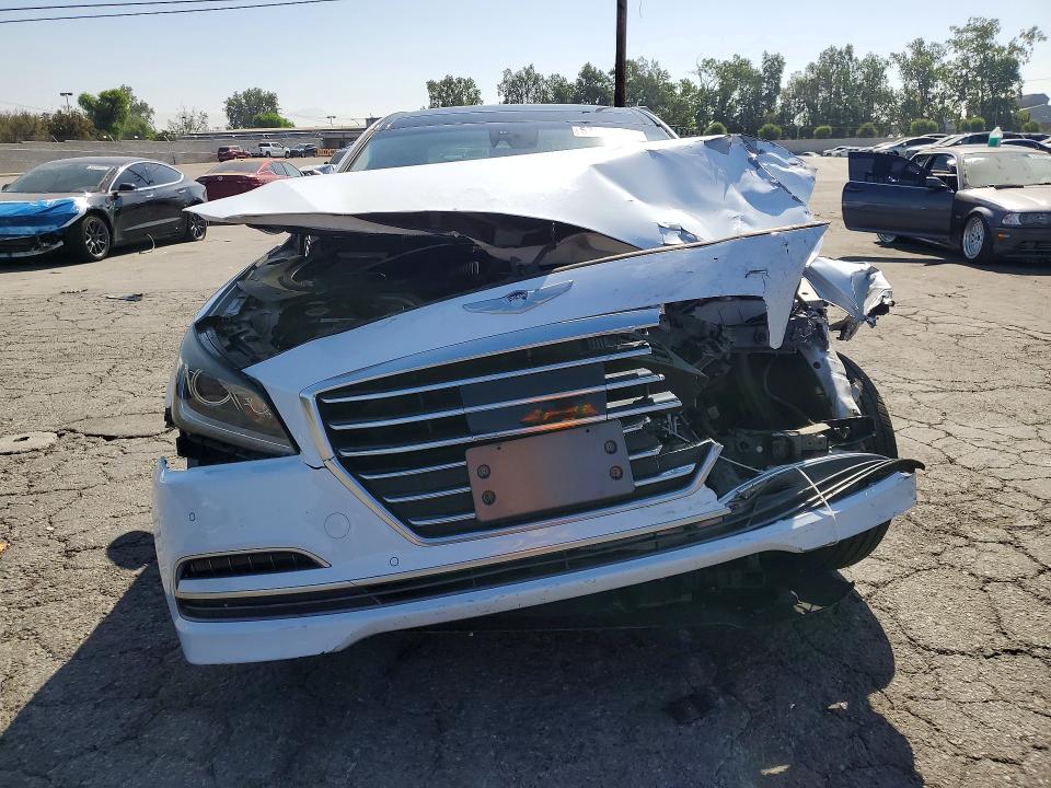 2015 Hyundai VIN KMHGN4JE8FU071056 COPART salvage auction — FRONT END, Ca - Salvage Certificate, sold $2,000 on 2026-07-30 (photo 5)