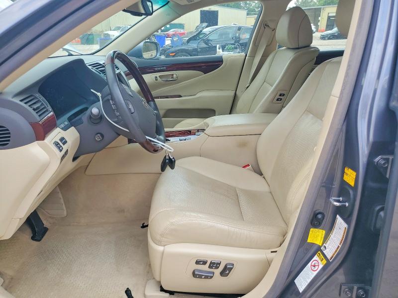2012 Lexus Ls VIN JTHBL5EF9C5110030 COPART salvage auction — REAR END, Nc - Salvage Certificate Of Title, sold $4,300 on 2026-07-17 (photo 7)