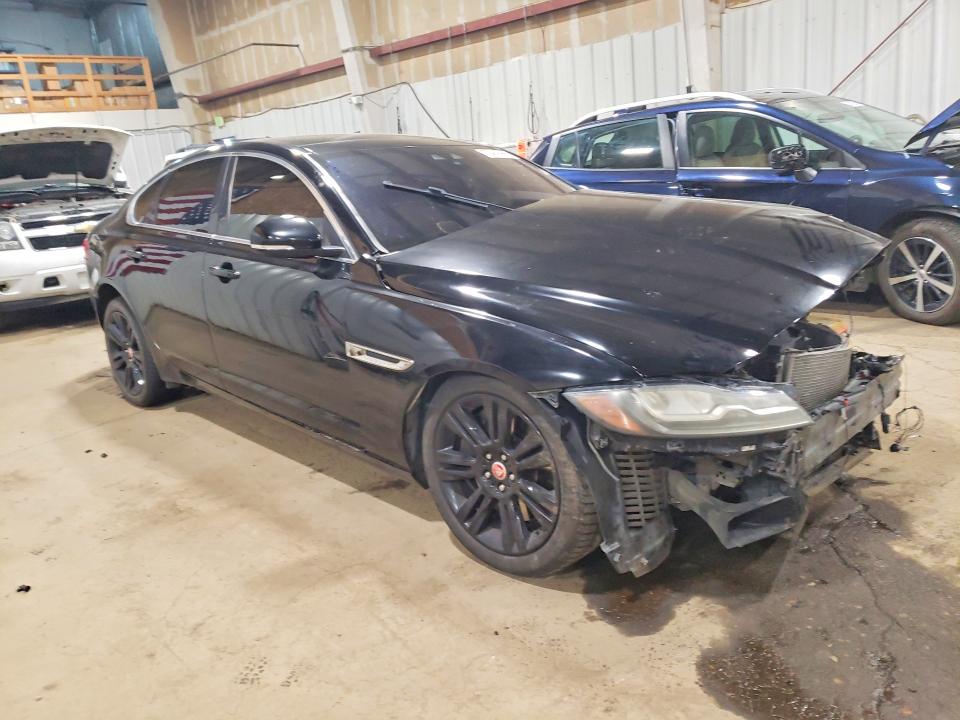 2017 Jaguar Xf VIN SAJBJ4BV1HCY46655 COPART salvage auction — FRONT END, Ak - Bill Of Sale- Salvage, sold $25 on 2026-07-14 (photo 4)