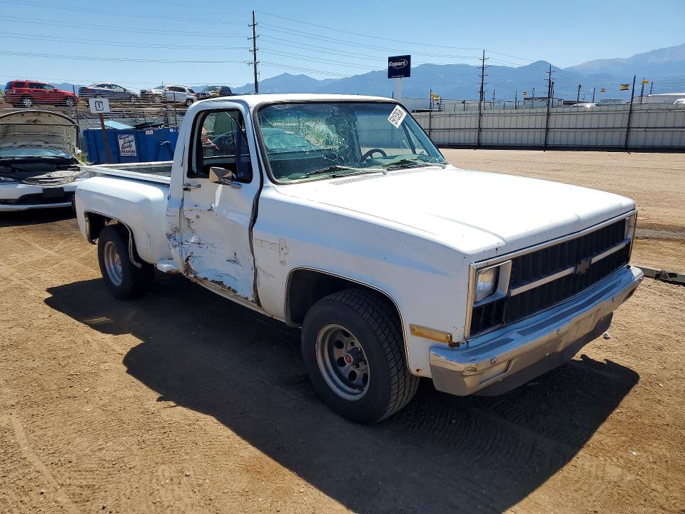 1982 Chevrolet S-10 pickup VIN 2GCCC14H8C1176684 COPART salvage auction — SIDE, Co - Non-Repairable Cert Of Title, sold $1,900 on 2026-07-22 (photo 4)