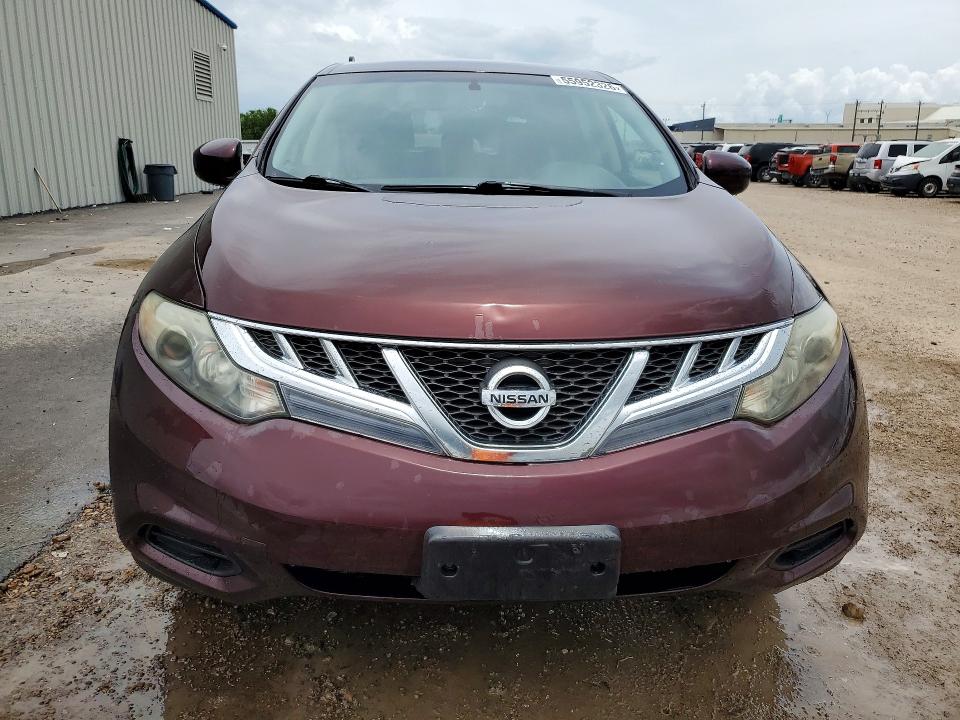 2014 Nissan Murano VIN JN8AZ1MUXEW410598 COPART salvage auction — MINOR DENT/SCRATCHES, TX - CERTIFICATE OF TITLE, sold $425 on 2026-07-27 (photo 5)