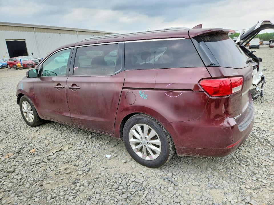 2015 Kia SEDONA VIN KNDMC5C12F6022985 COPART salvage auction — FRONT END, Nj - Cert Of Title-Salvage, sold $1,850 on 2026-07-08 (photo 2)