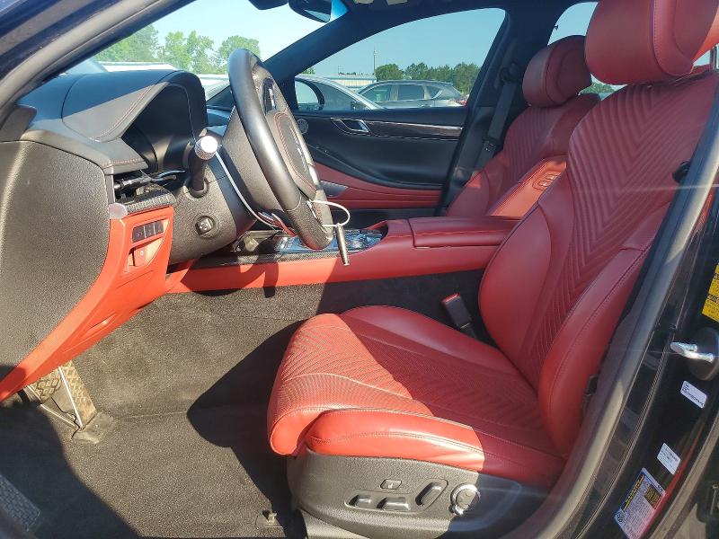 2023 Genesis G80 VIN KMTGB4SD0PU185283 COPART salvage auction — MINOR DENT/SCRATCHES, Mi - Certificate Of Title, sold $34,000 on 2026-07-06 (photo 7)