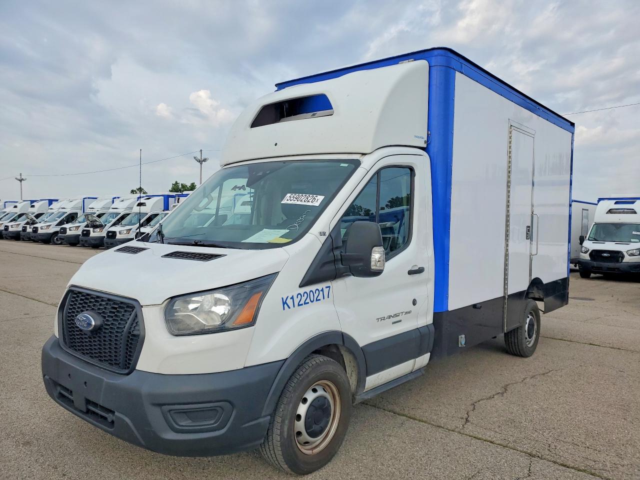 2023 Ford Transit VIN 1FDBW5ZG2PKA11029 — COPART salvage auction photo