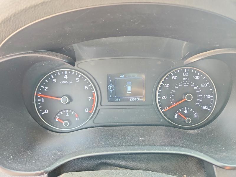 2018 Kia Optima VIN 5XXGT4L37JG191001 COPART salvage auction — VANDALISM, TX - SALVAGE VEHICLE TITLE (P), sold $1,650 on 2026-07-09 (photo 9)