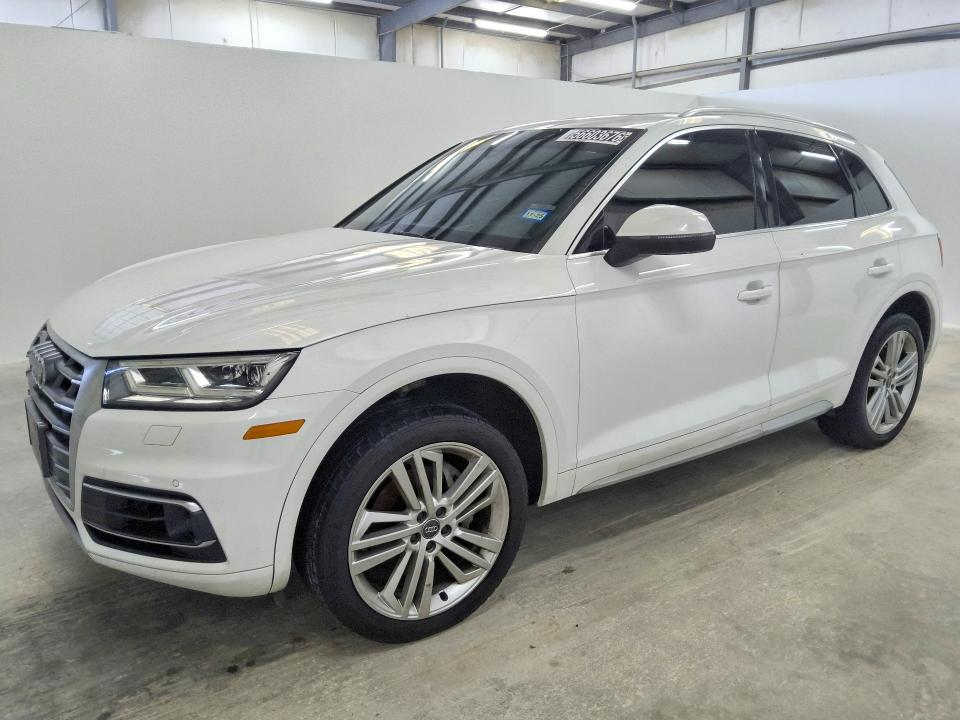 2018 Audi Q5 VIN WA1CNAFY8J2070217 COPART salvage auction — MINOR DENT/SCRATCHES, TX - CERTIFICATE OF TITLE, sold $4,100 on 2026-07-23 (photo 1)