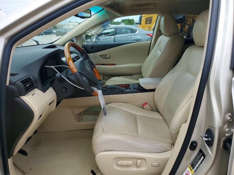 2012 Lexus VIN 2T2ZK1BA3CC074628 COPART salvage auction — WATER/FLOOD, Fl - Cert Of Title-Slvg Rebld Flood, sold $3,900 on 2026-07-04 (photo 7)