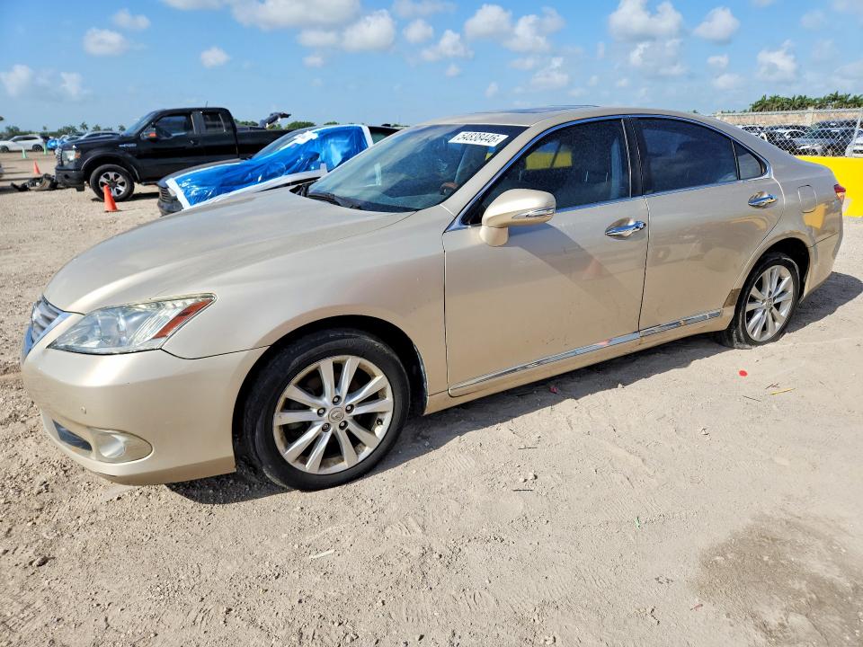 2010 Lexus Es 350 VIN JTHBK1EGXA2408265 COPART salvage auction — REAR END, Fl - Certificate Of Title, sold $850 on 2026-07-22 (photo 1)