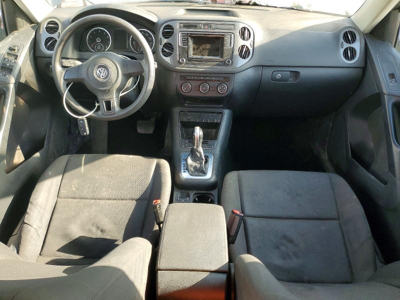 2017 Volkswagen Tiguan VIN WVGAV7AX6HK047247 COPART salvage auction — ENGINE BURN, Tx - Nonrepairable Title, sold $150 on 2026-07-14 (photo 8)