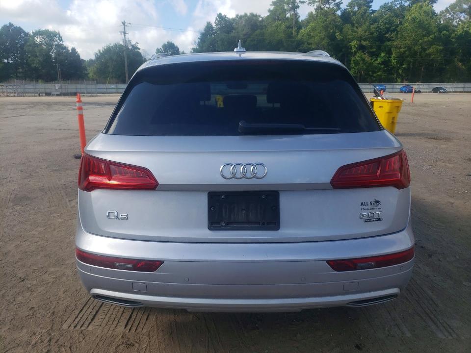 2018 Audi Q5 VIN WA1BNAFY5J2198877 COPART salvage auction — FRONT END, La - Cert Of Title-Salvage, sold $9,400 on 2026-07-31 (photo 6)