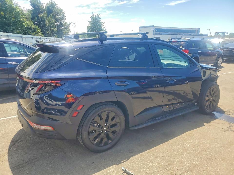 2024 Hyundai Tucson VIN KM8JF3DE5RU308714 COPART salvage auction — FRONT END, Oh - Cert Of Title-Salvage, sold $6,900 on 2026-07-08 (photo 3)
