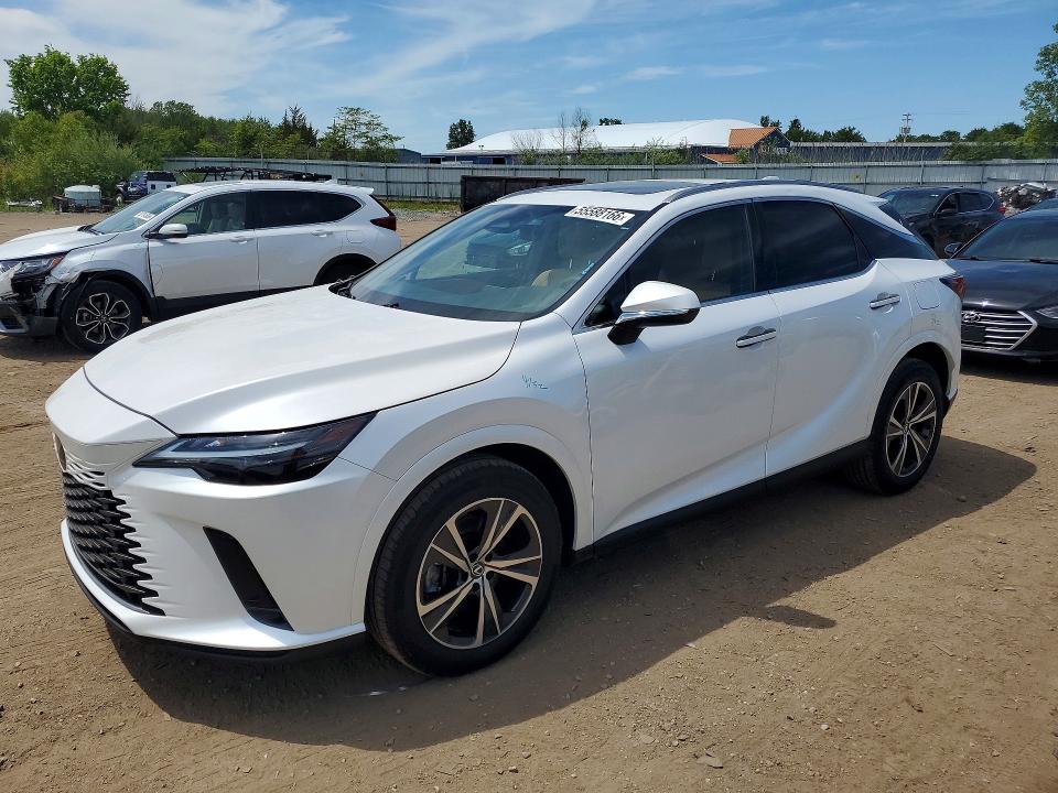 2023 Lexus Rx VIN 2T2BAMCA6PC038006 COPART salvage auction — HAIL, Oh - Cert Of Title-Salvage, sold $27,750 on 2026-07-02 (photo 1)