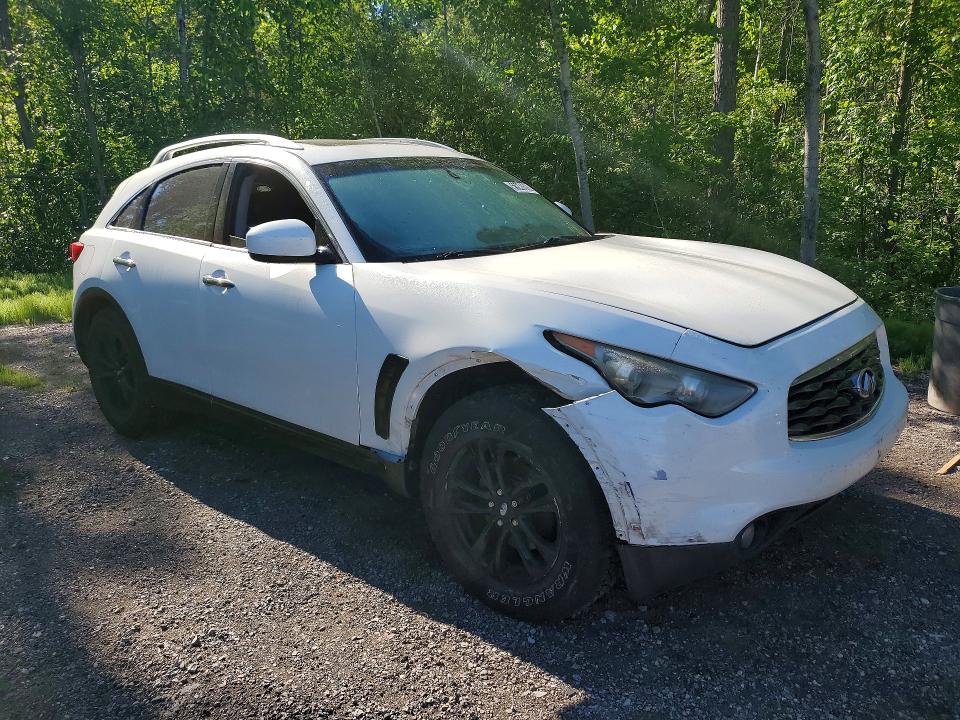 2010 Infiniti Fx35 VIN JN8AS1MW8AM850783 COPART salvage auction — FRONT END, On - Permit No Brand - Unfit, sold $400 on 2026-07-02 (photo 4)