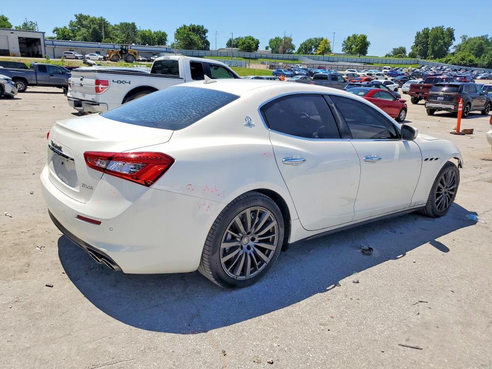 2018 Maserati VIN ZAM57YTAXJ1299895 COPART salvage auction — FRONT END, Mo - Salvage Certificate Of Title, sold $4,900 on 2026-07-24 (photo 3)