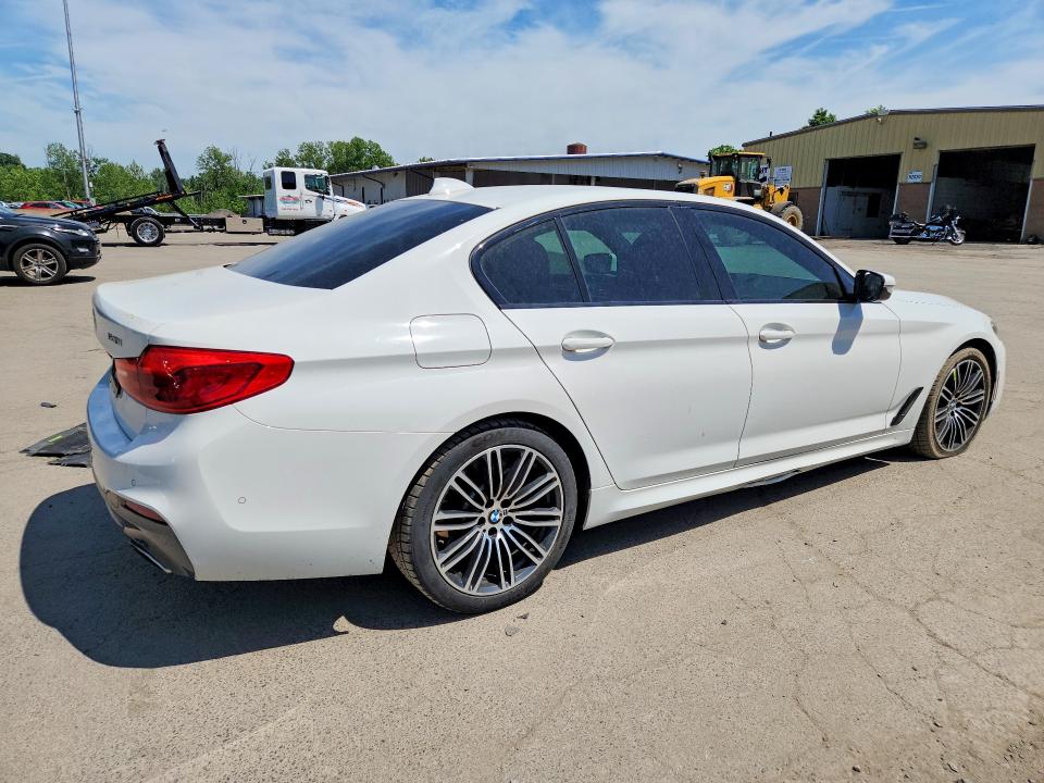 2020 BMW 5er VIN WBAJS3C08LCE05666 COPART salvage auction — REAR END, Ny - Mv-907A Salvage Certificate, sold $18,000 on 2026-08-04 (photo 3)