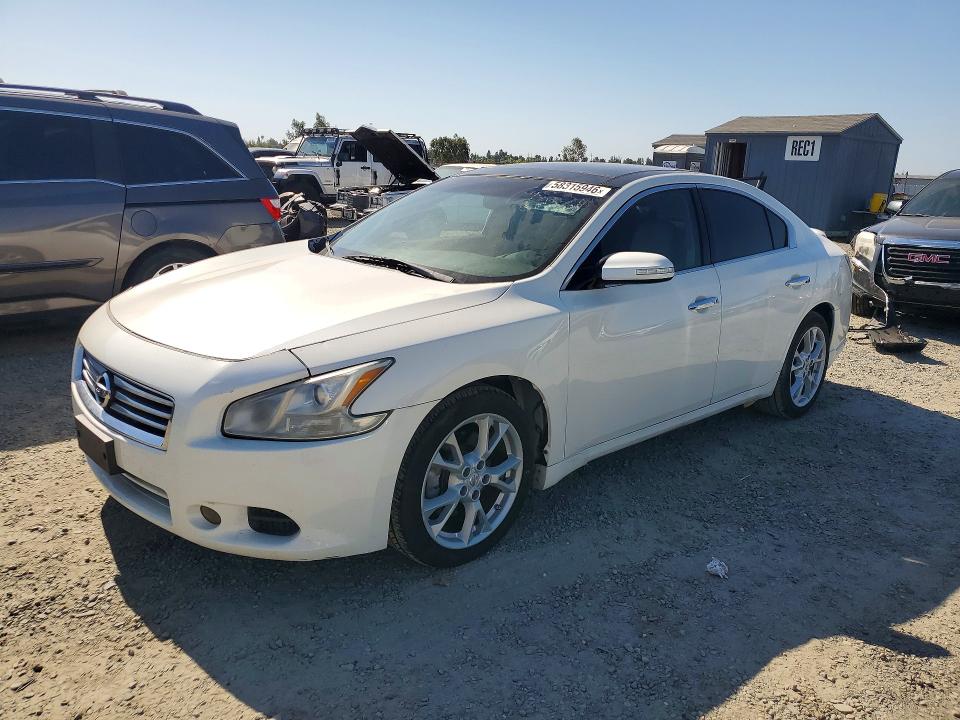 2013 Nissan Maxima VIN 1N4AA5AP6DC822452 COPART salvage auction — NORMAL WEAR, Ca - Dis/Dlr/Exp Only Clean Title, sold $425 on 2026-07-02 (photo 1)
